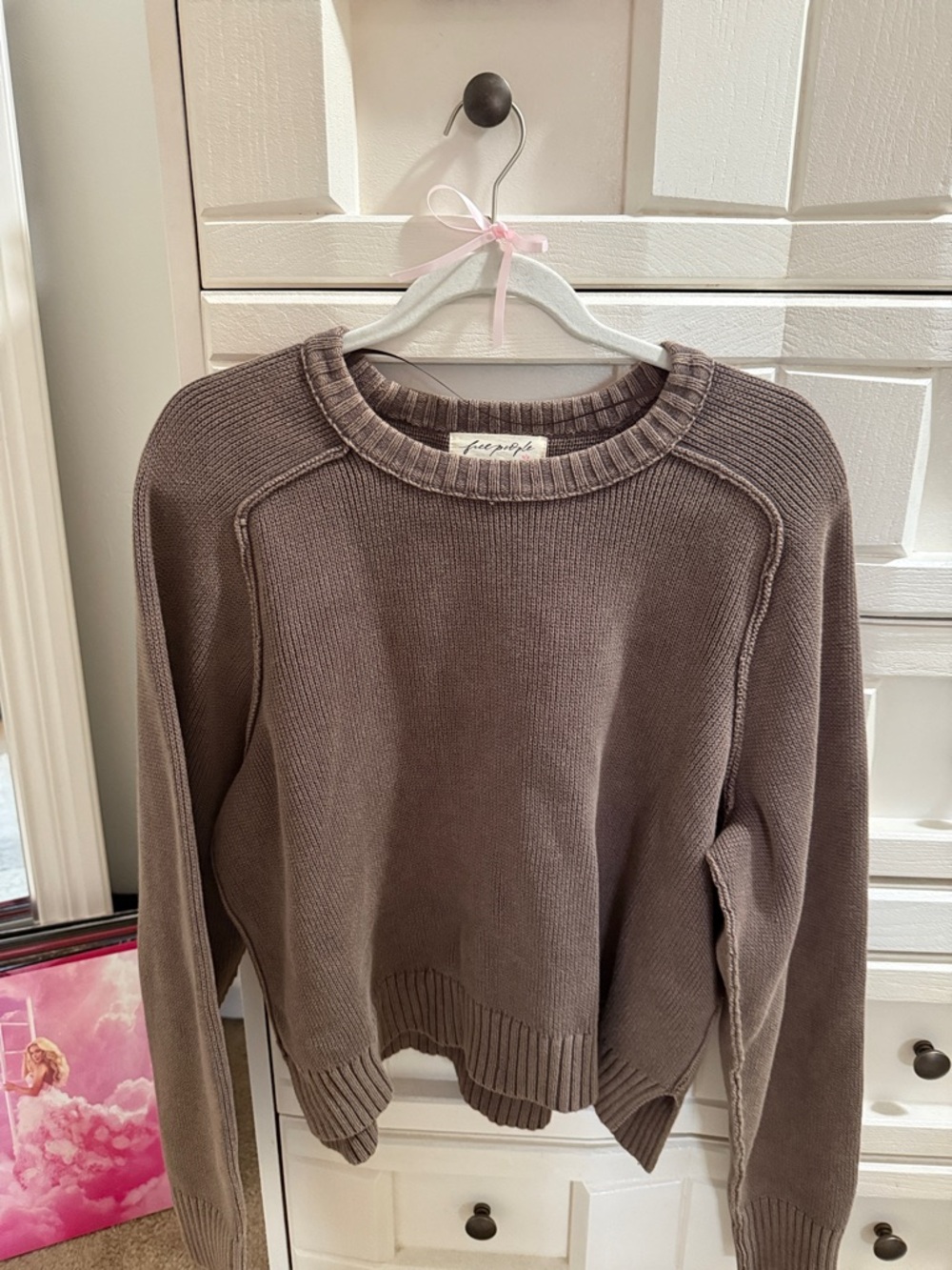 Free people brown sweater